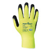 Portwest Grip 13 Latex Foam Hi-Vis Glove Yellow