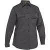 Gray Bisley® X-Airflow™ Women's Long Sleeve Ripstop Work Shirt 400W6490