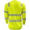 EcoChill Class 3 Long Sleeve T-Shirt 204CMPS Hi Vis Yellow