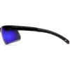 Box of 12 Pyramex Ever-Lite Ice Blue Mirror Lens Safety Glasses SB8665D Profile