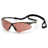 SCM6318STP Pyramex Safety Glasses PMXTREME Sandstone Bronze Anti-Fog with Cord - Box Of 12