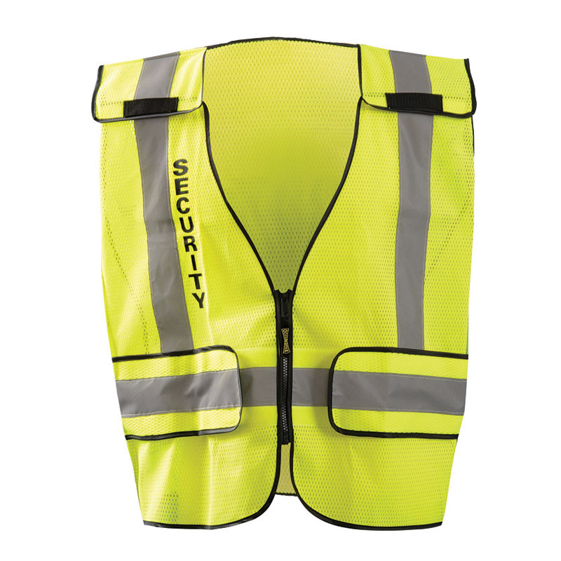 Occunomix Class 2 Hi Vis Security Public Safety DOR Mesh Vest LUXPSSEDOR