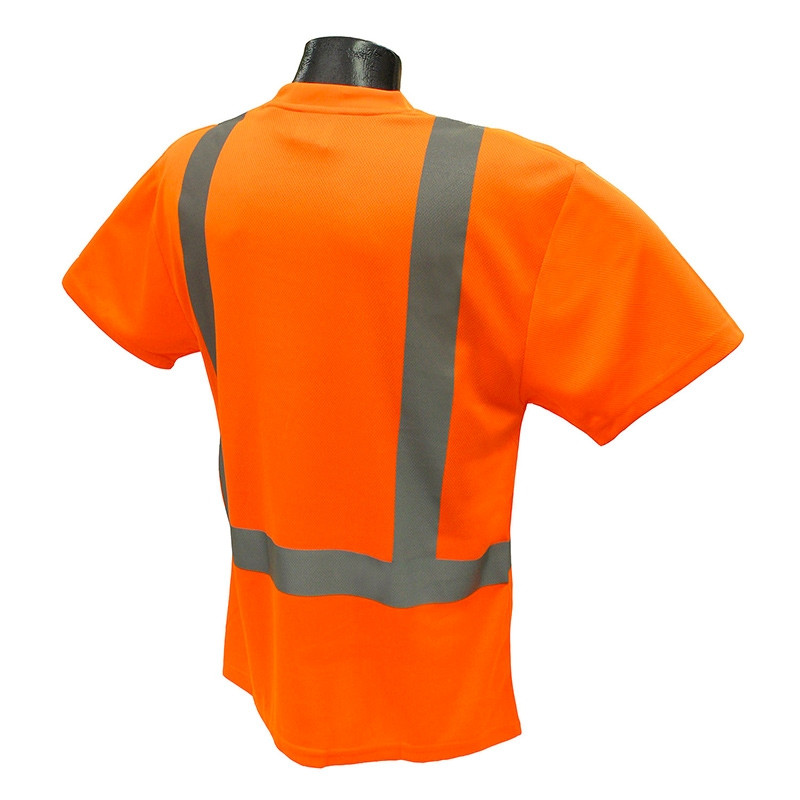 Orange Moisture Wicking T-Shirt ST11-2POS