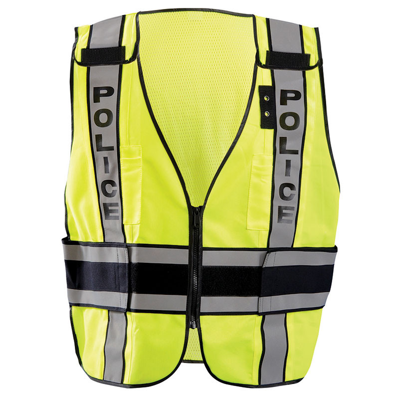 Occunomix Class 2 Hi Vis Yellow Police Public Safety DOR Vest LUX