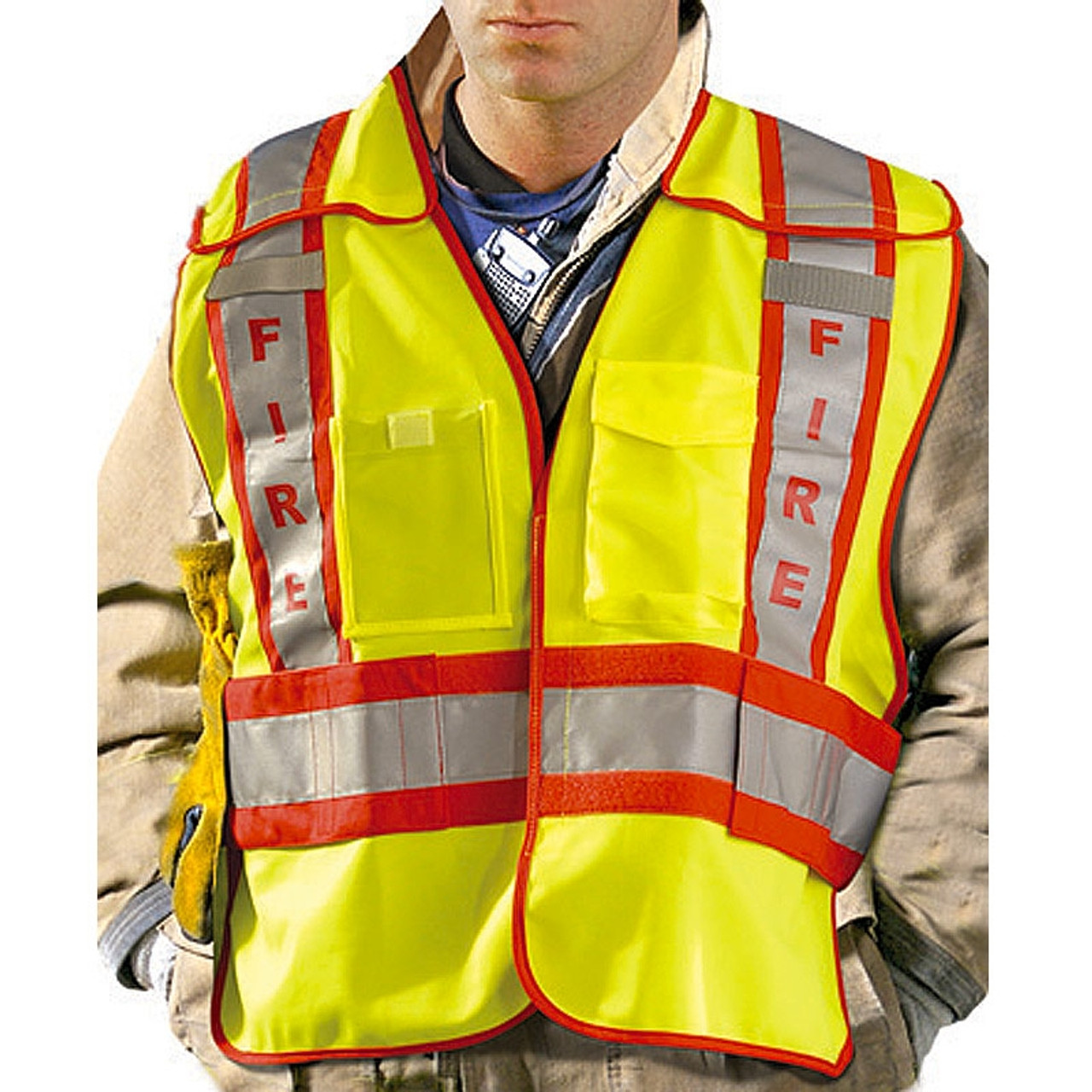 Safety Vest High Visibility Camping Crossing Roadside Workers in