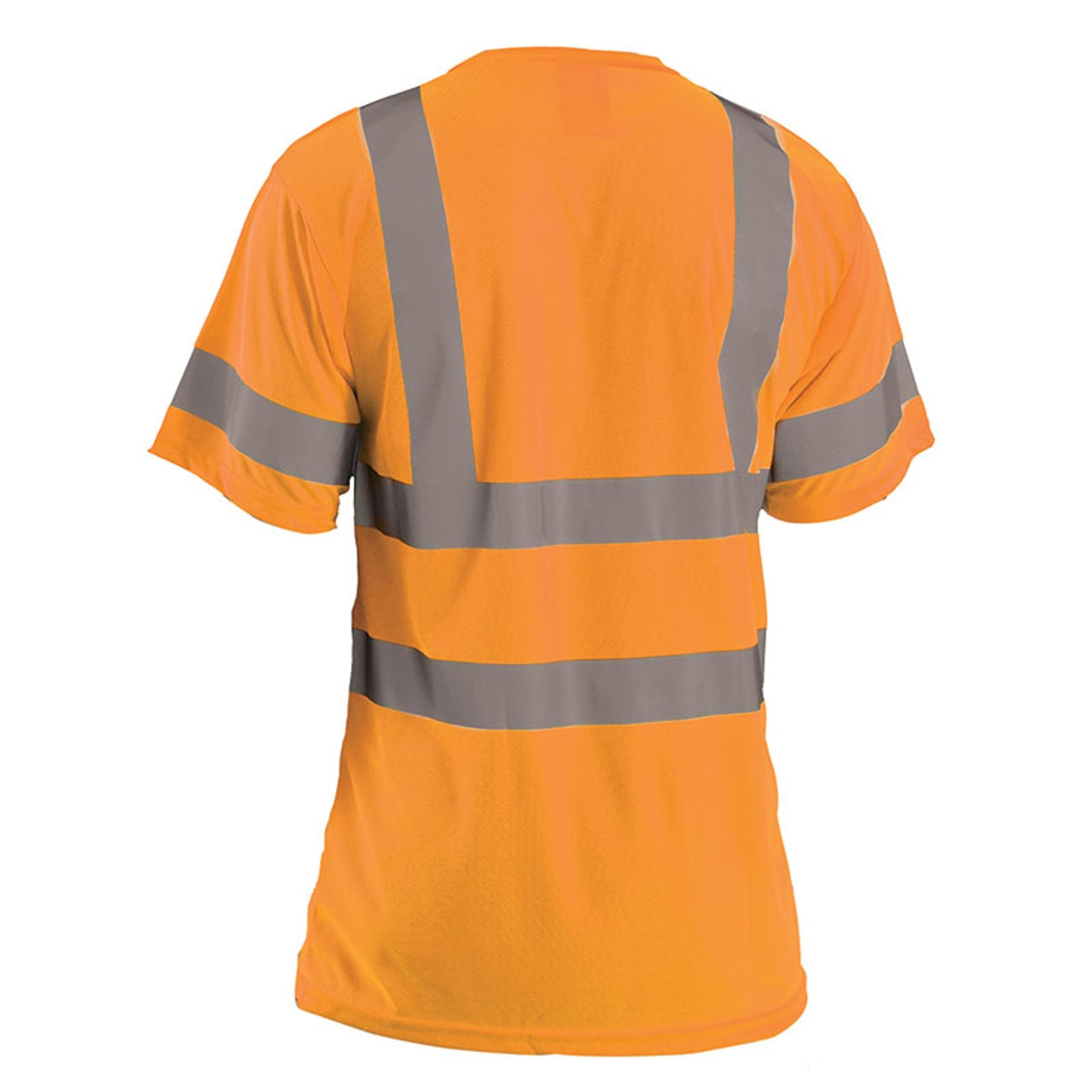 Occunomix Class 3 Hi Vis T-Shirt Moisture Wicking Birdseye with