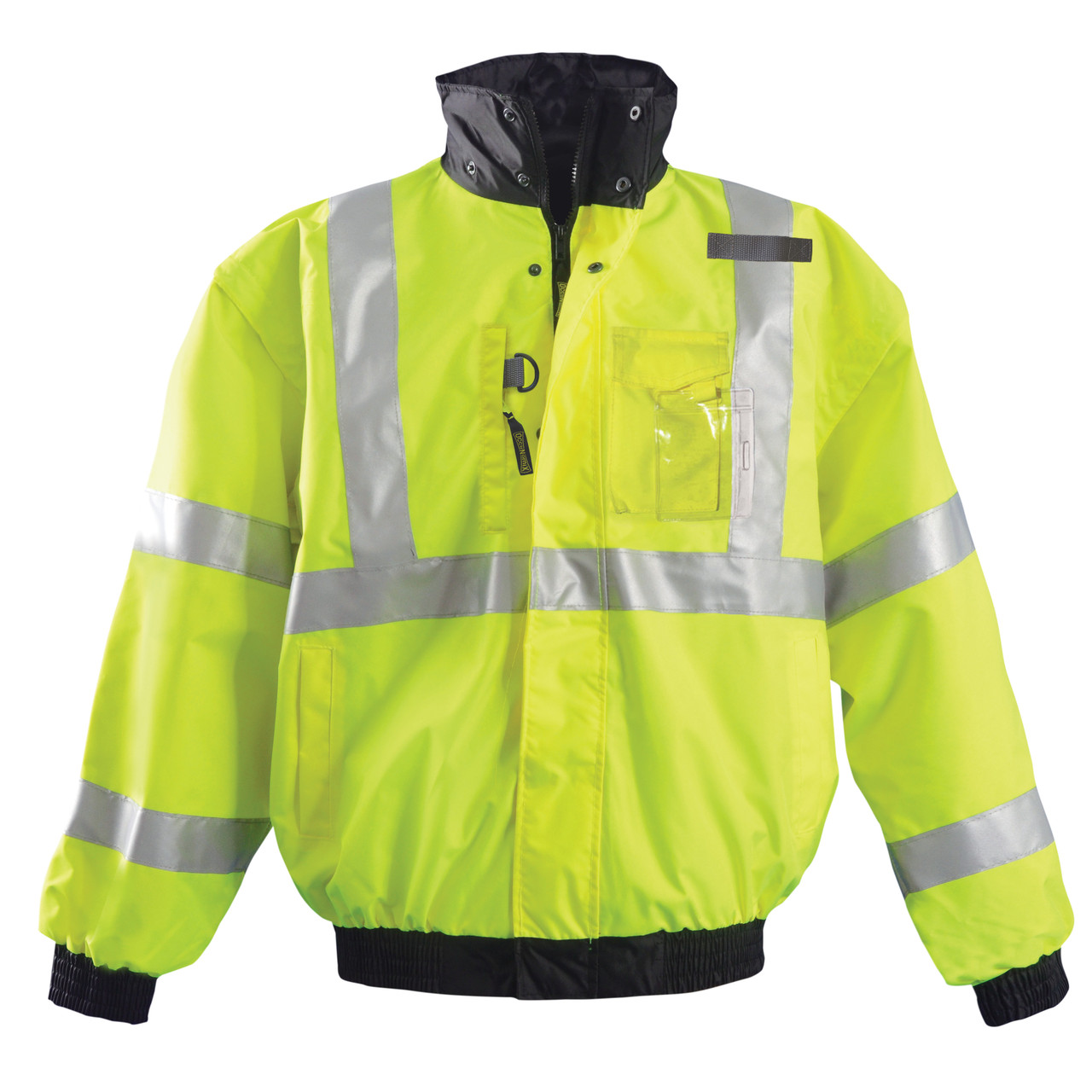 Occunomix Class High Visibility 4-in-1 Bomber Jacket LUX-TJBJ