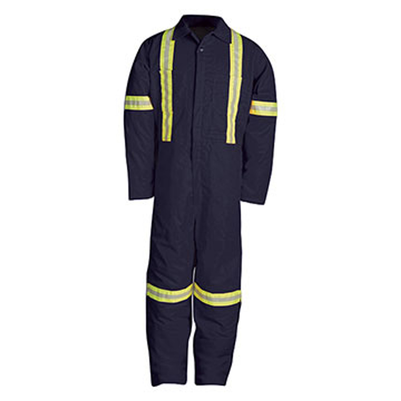 ジャケット・アウター MEN'S NYLON TAFFETA INSULATION COVERALLS Big Bill X-Back Enhanced Visibility Two-Tone Cold Weather