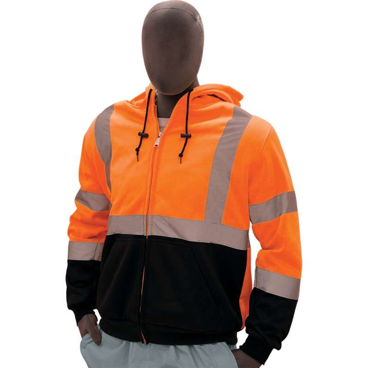 personalised hi vis hoodie