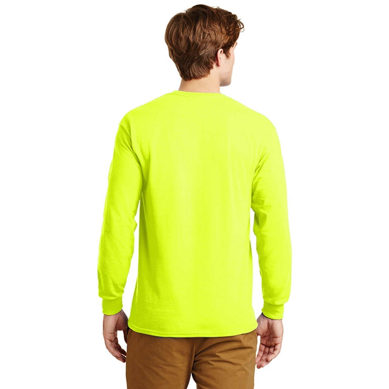 Gildan Hi Vis Ultra Cotton Long Sleeve T-Shirt