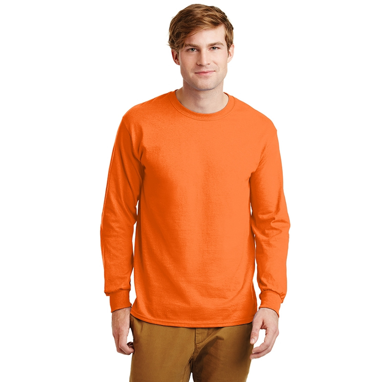 Gildan Hi Vis Ultra Cotton Long Sleeve T-Shirt