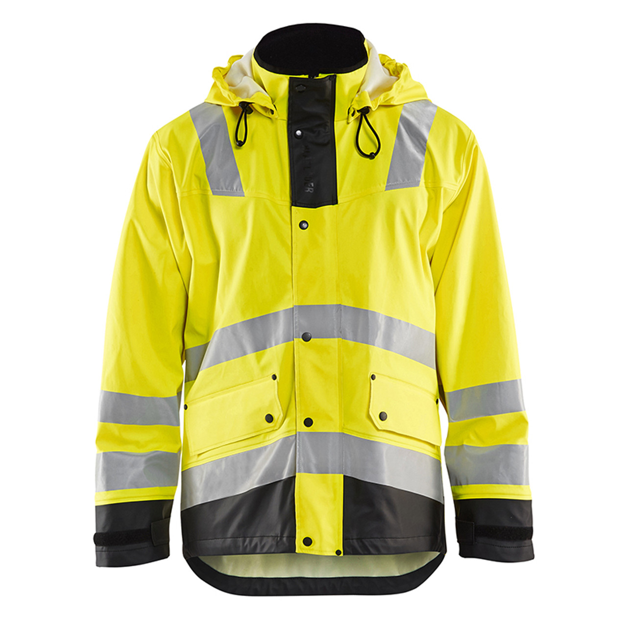 Blaklader Class 3 Hi Vis Rain Jacket 431220033399