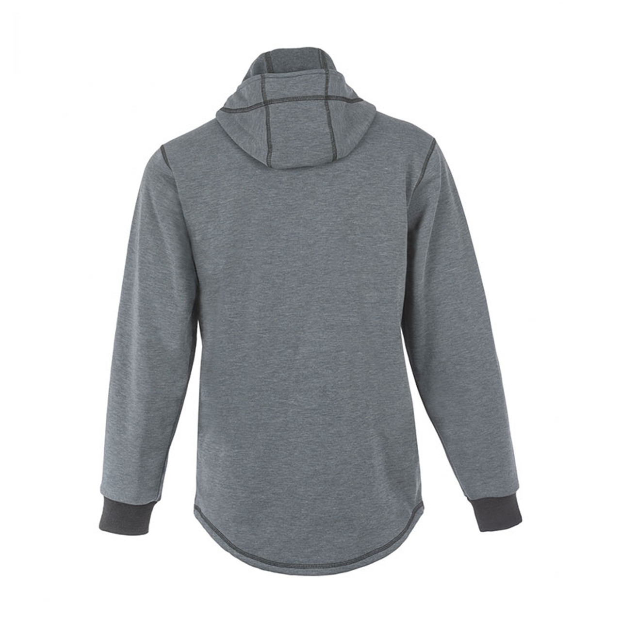 DragonWear FR Elements Cyclone Pull-Over Grey Made in USA Hoodie 