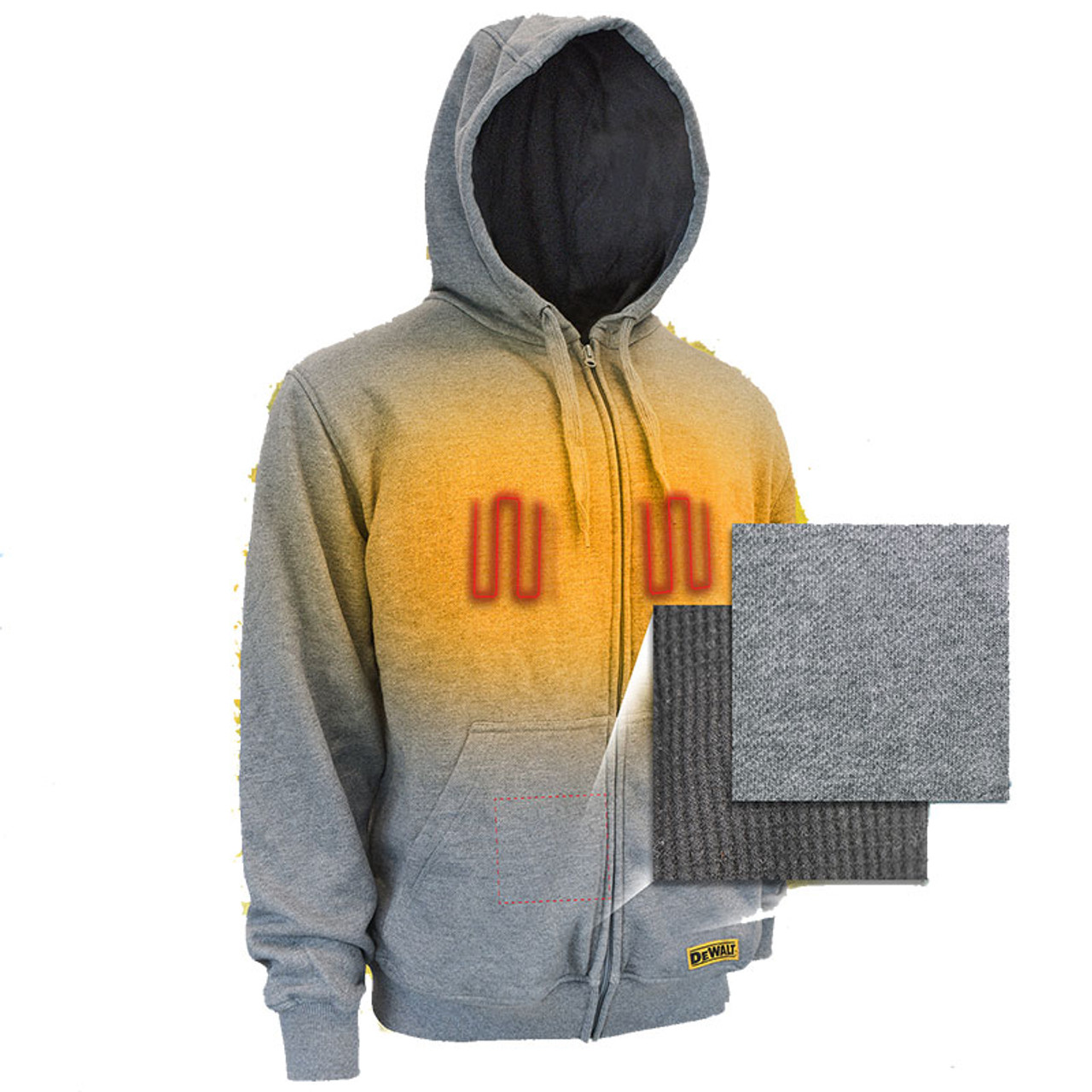 dewalt grey hoodie