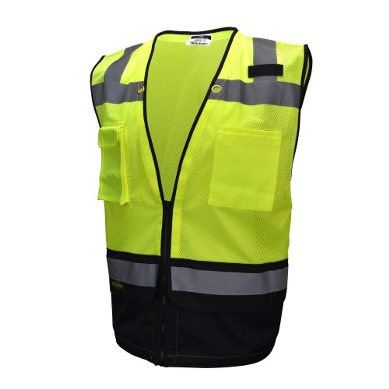 Radians Class 2 Hi Vis Green Black Bottom Surveyor Safety