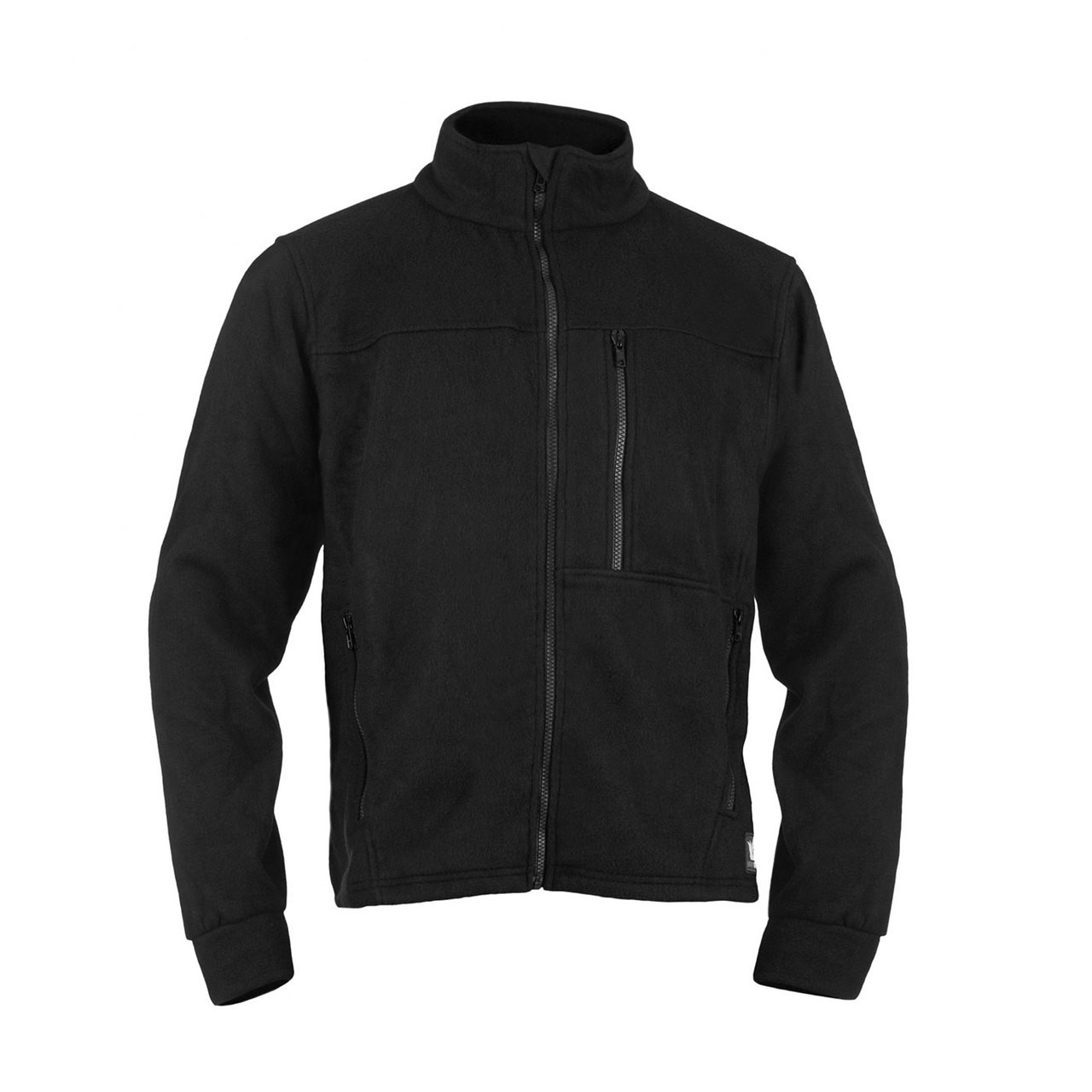 DragonWear FR ALPHA Super Fleece Black Made in USA Jacket 105210