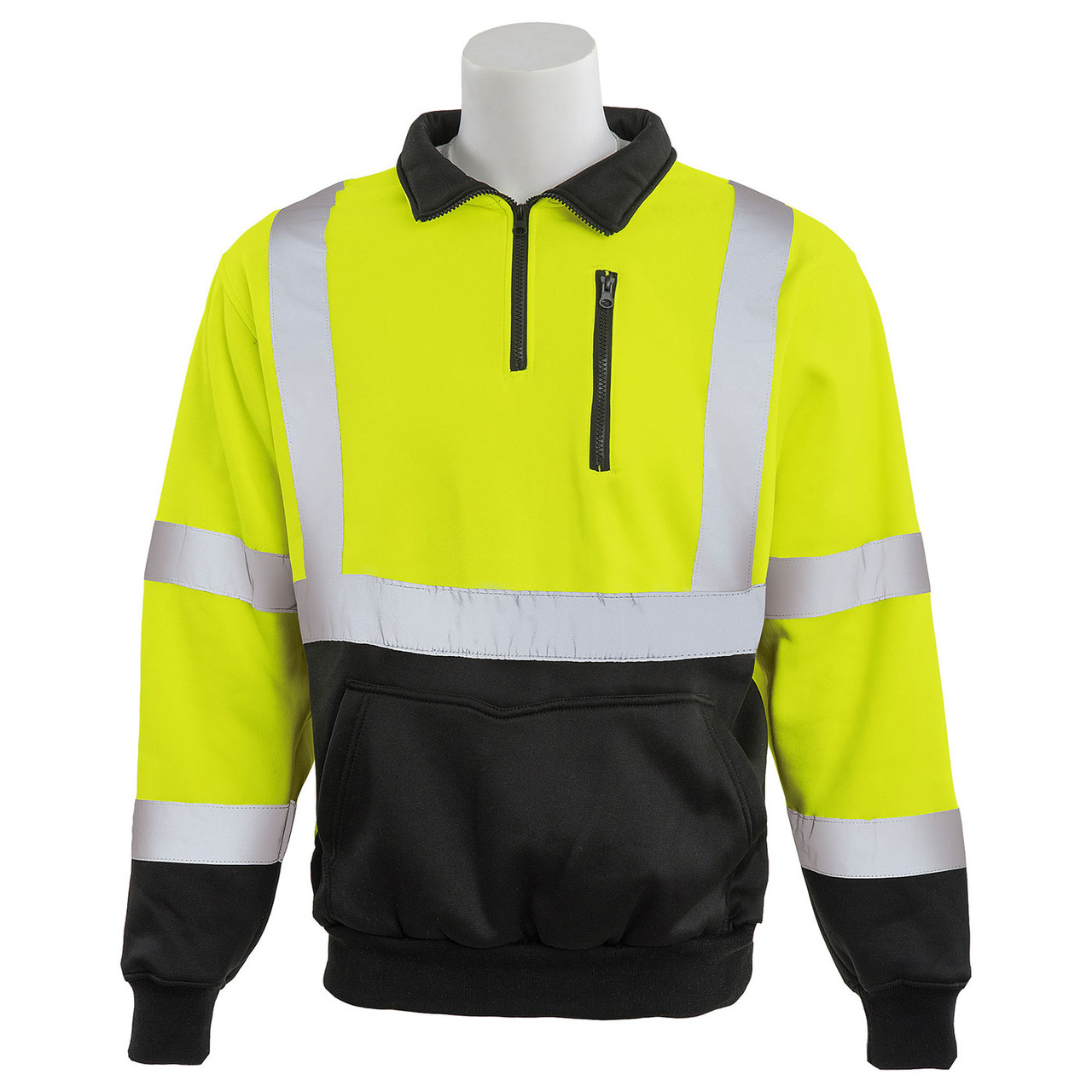 Hi vis quarter zip sweatshirt Clearance