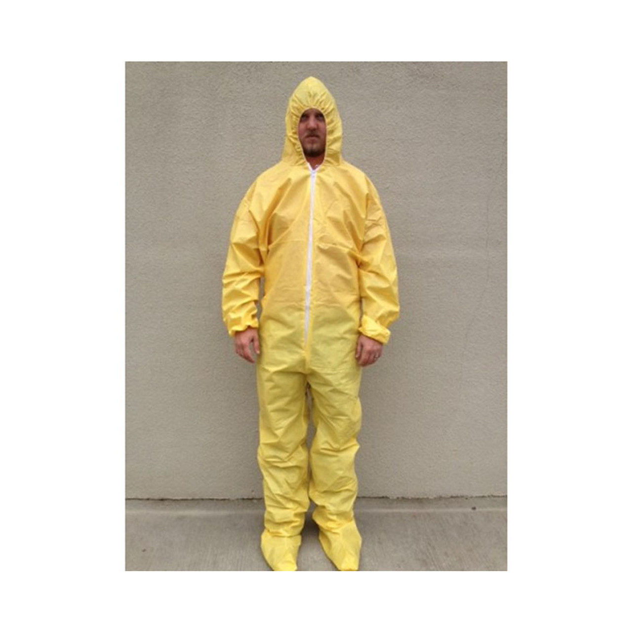 Yellow coverall suit Clearance