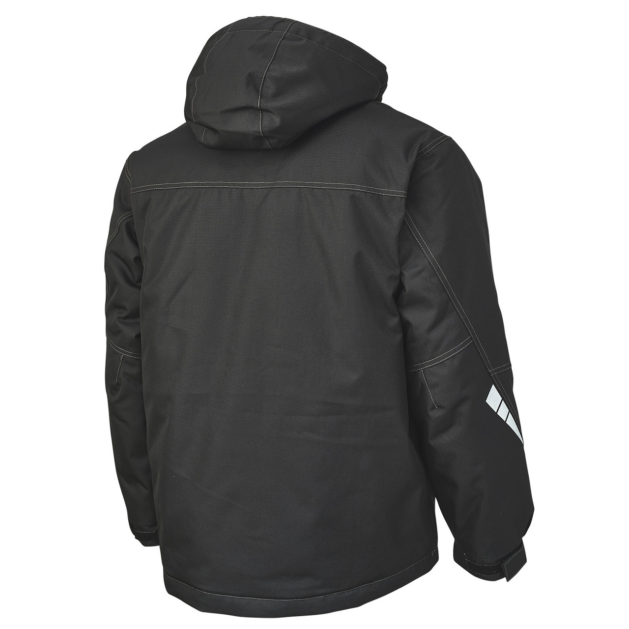 Tough Duck Waterproof Black Poly Oxford Jacket WJ13