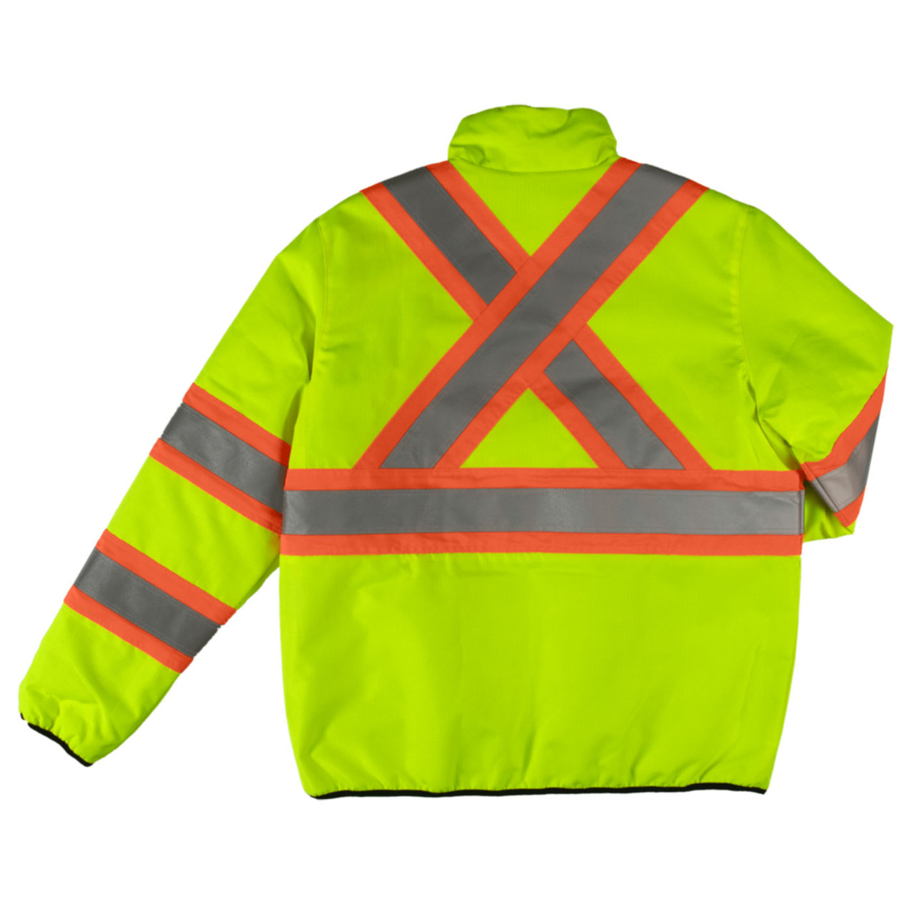 Two Tone High Visibility Reflective Hunter Green Safety Vest (X-Small-5XL)  | eBay