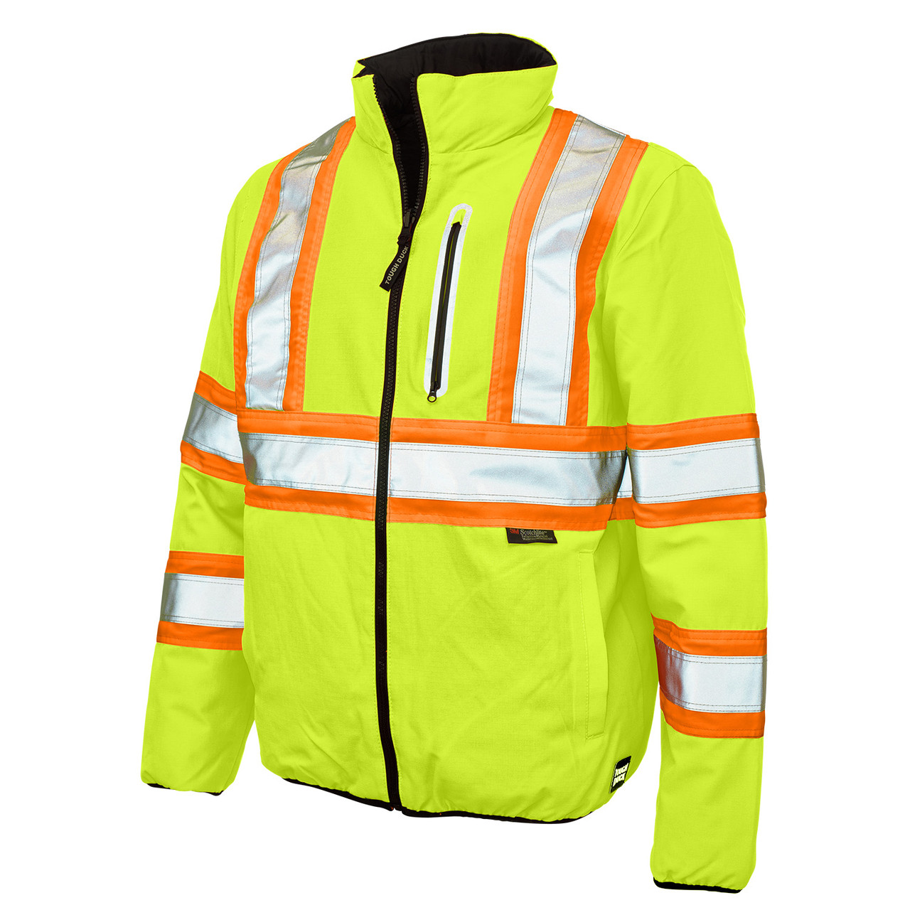 Nature Boys ペリカン220 Tough Duck Class 3 Hi Vis Two-Tone X-Back Reversible Safety