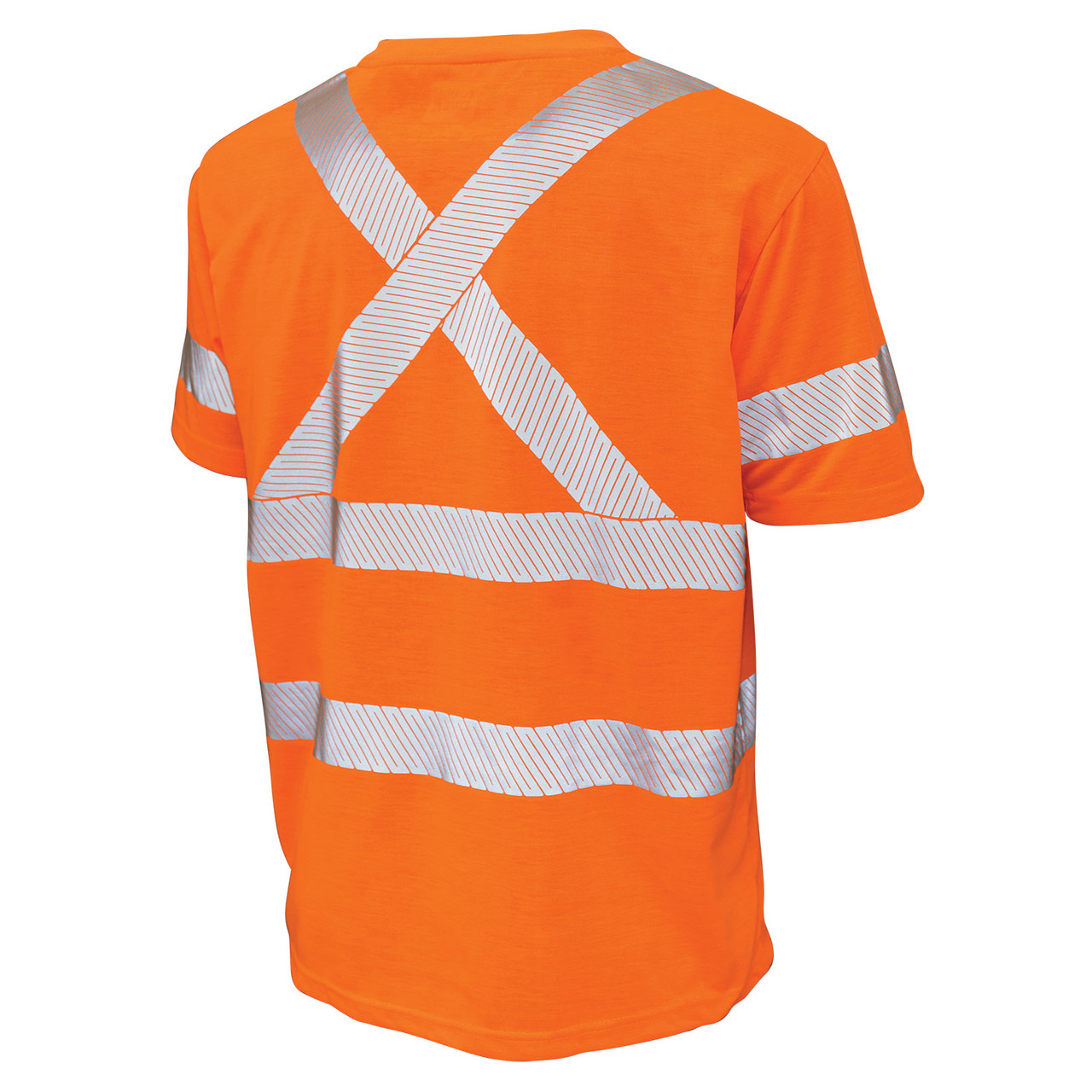 Tough Duck Class 3 Hi Vis T-Shirt with Segmented Reflective