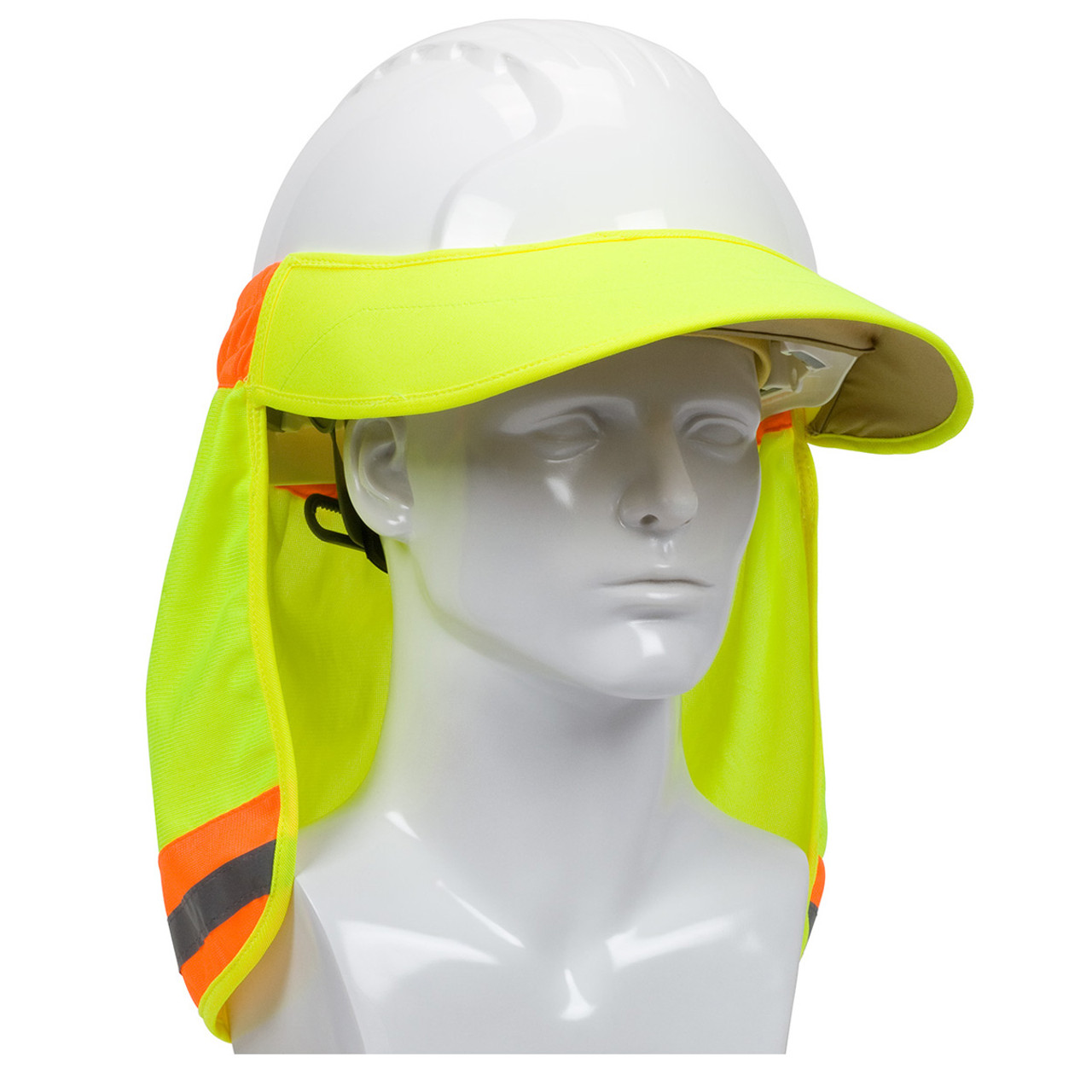 GloWear 8006 Hi-Vis Hard Hat Neck Shade, 12.25 x 10.5, Orange, Ships in 1-3  Business Days - TonerQuest