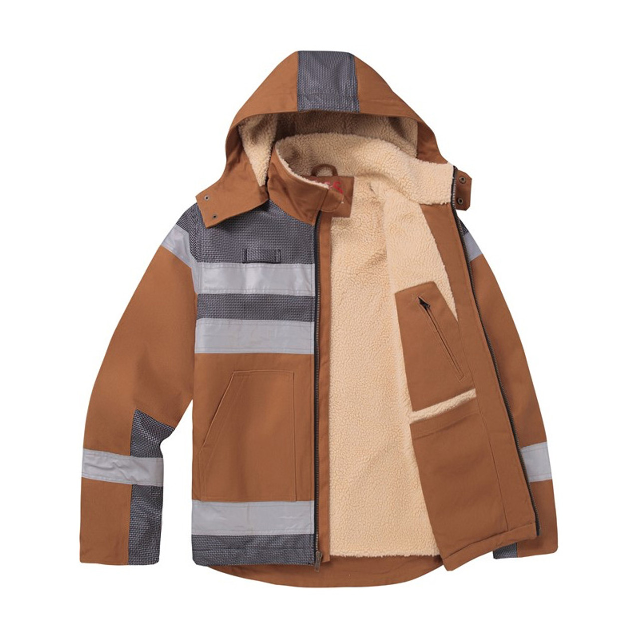 Sherpa lined deals waterproof jacket