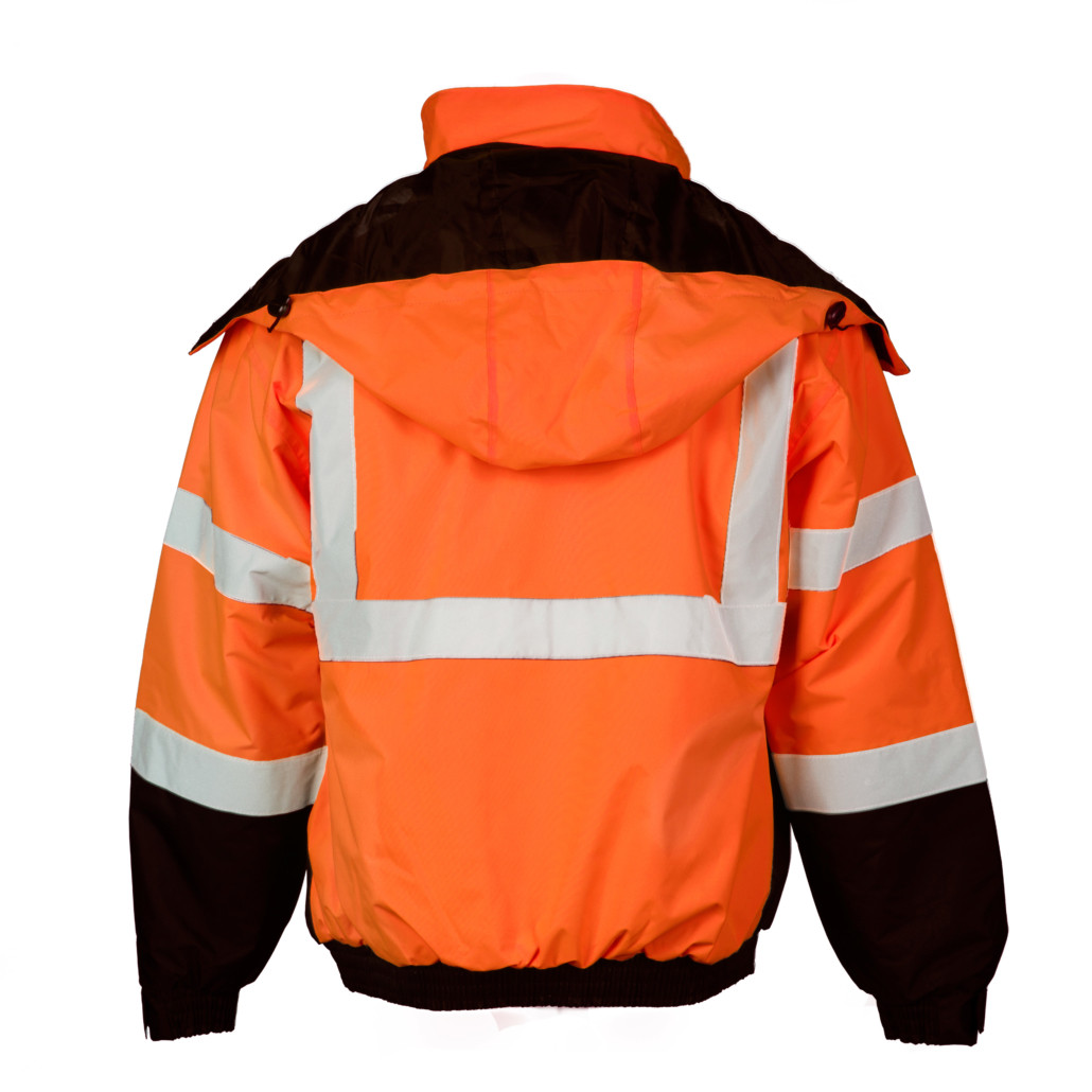 Kishigo Class 3 Economy Bomber Jacket Lime JS121 or Orange JS122