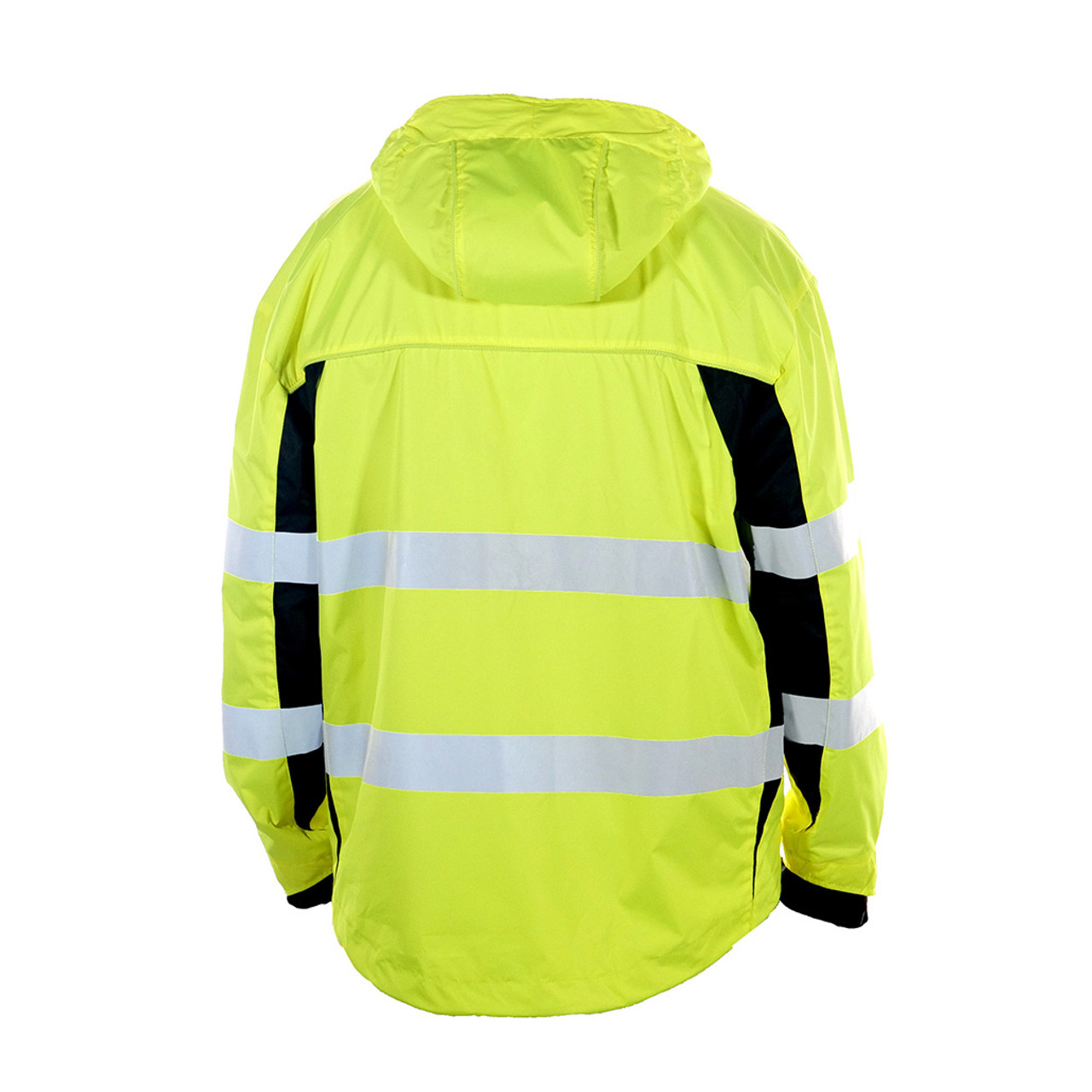 Kishigo Premium Black Series Windbreaker Jacket Lime WB102