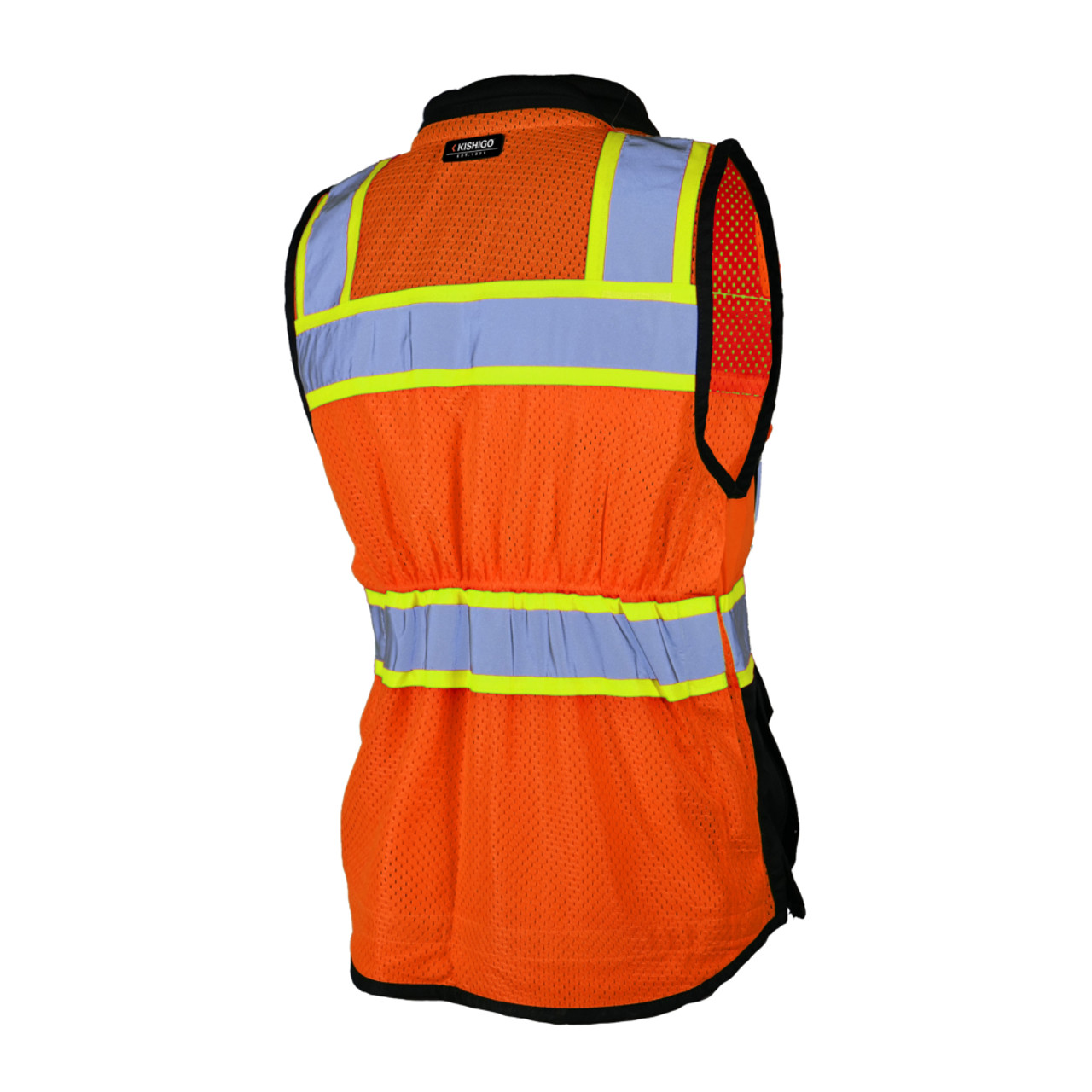 Kishigo Premium Black Series Woman's Heavy Duty Surveyors Vest