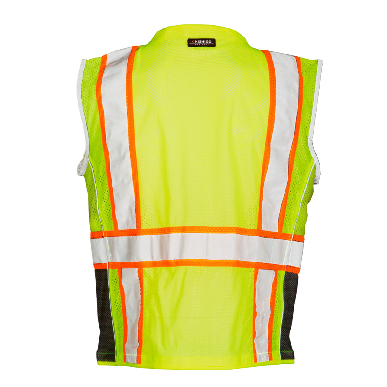 Kishigo Premium Black Series Heavy Duty Vest 1513 Lime | 1514 Orange