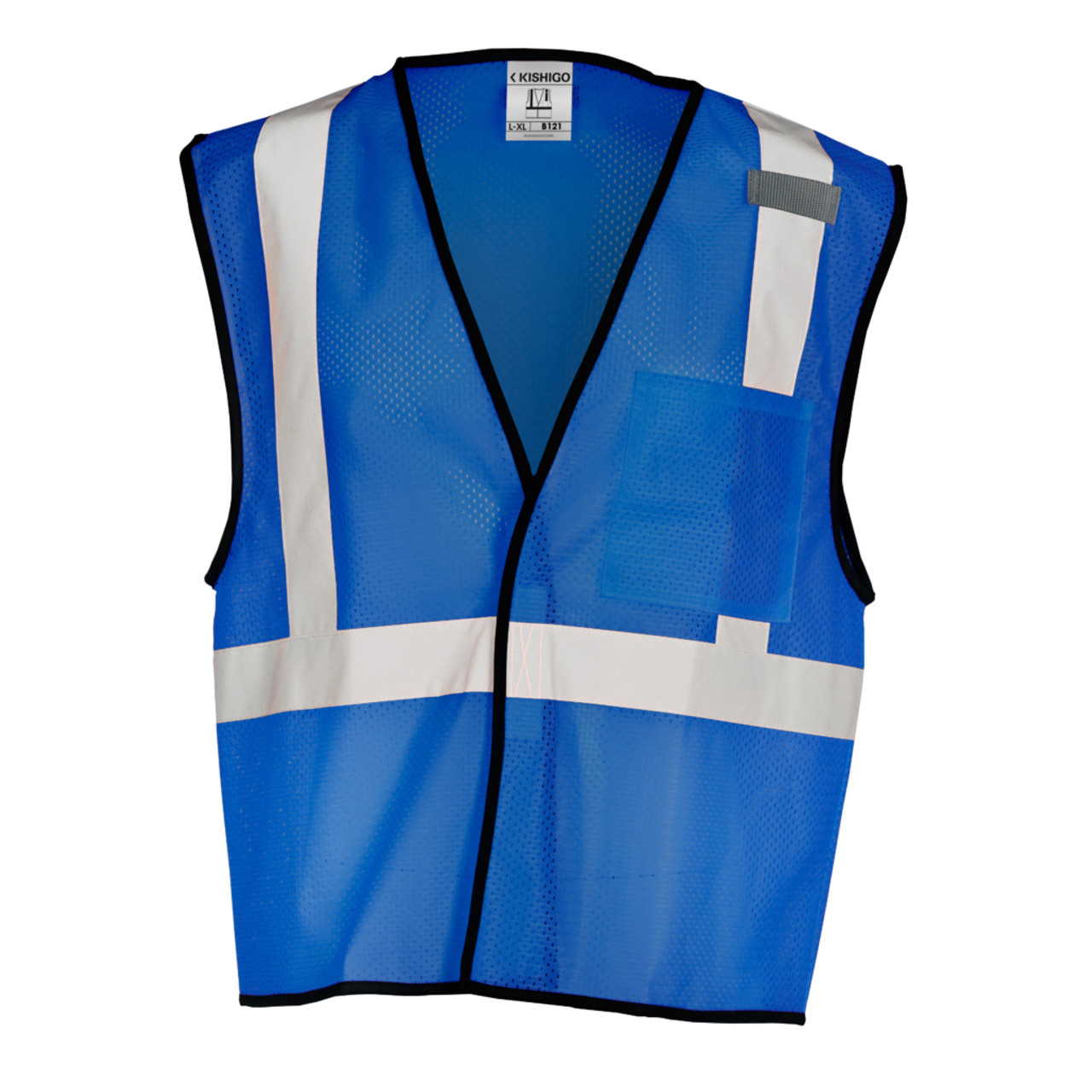 ml Kishigo Enhanced Visibility Non-ANSI Vest - 2XL/3XL / Royal Blue - B121