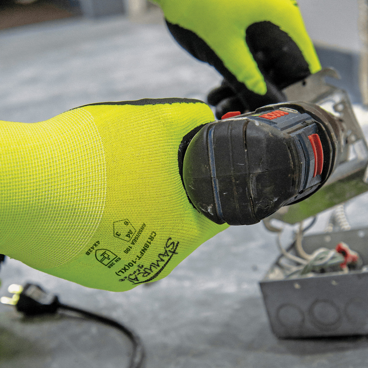 Samurai Glove® High-Visibility Cut, Abrasion, and Puncture