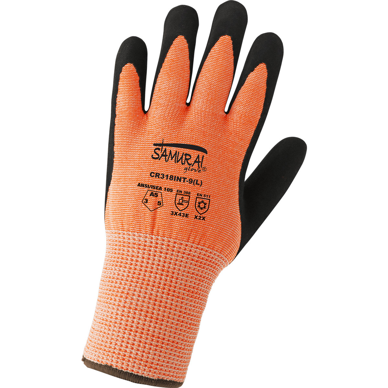 Samurai Glove® High-Visibility Cut, Abrasion, Puncture Resistant