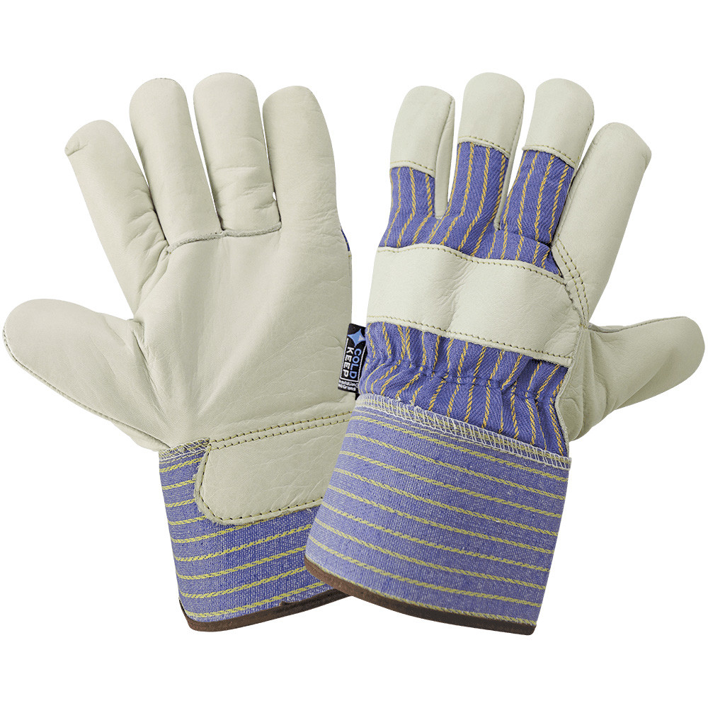Standard-Grade Cowhide Leather Insulated Gloves - 2950