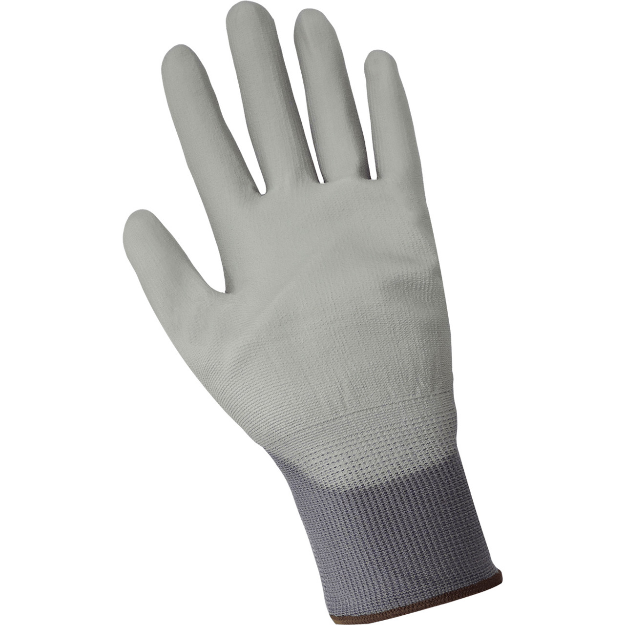 13-Gauge Nylon Knit ESD Inspection Gloves, White