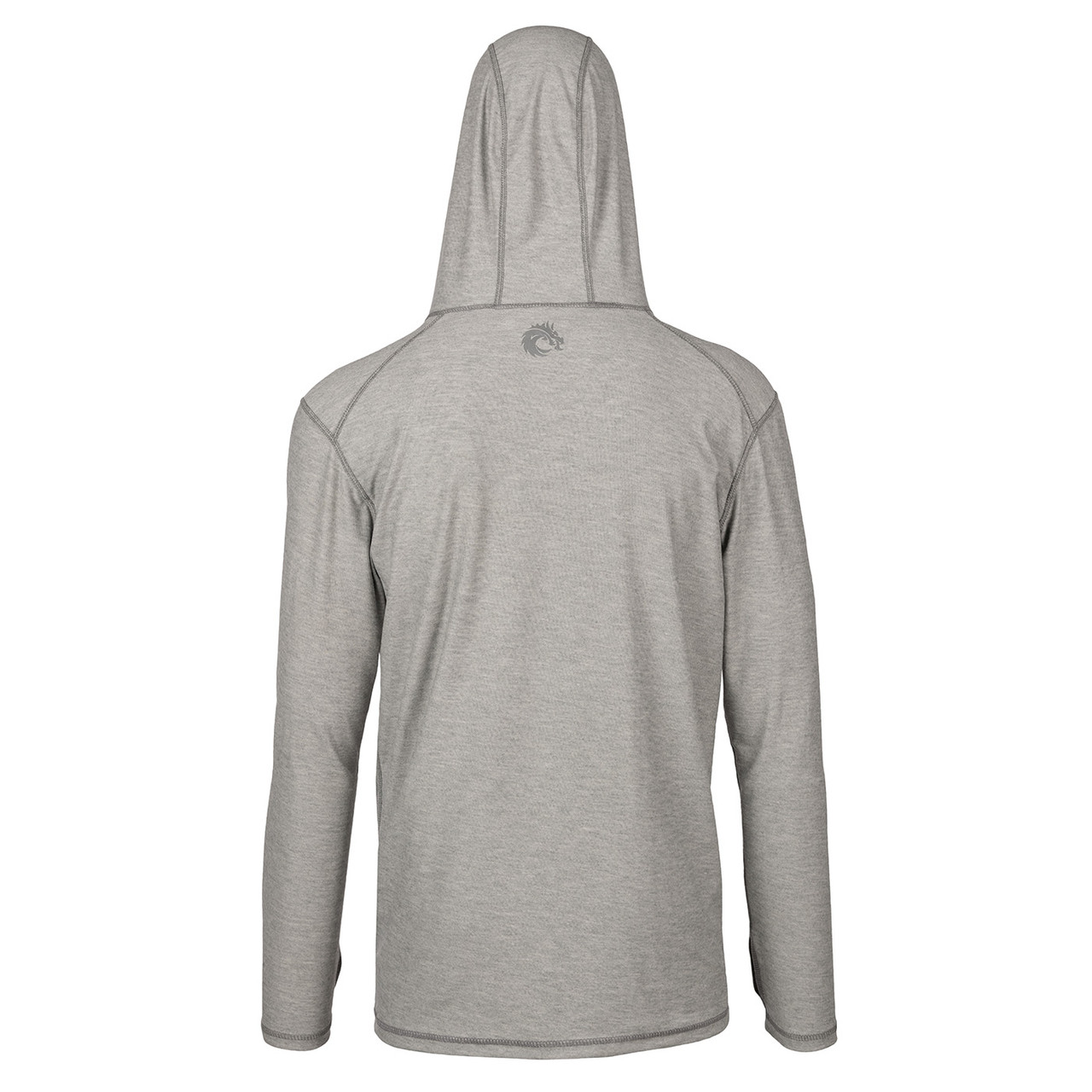 DragonWear FR Pro Dry Tech LS Shirt Hooded Gray Heather 146413