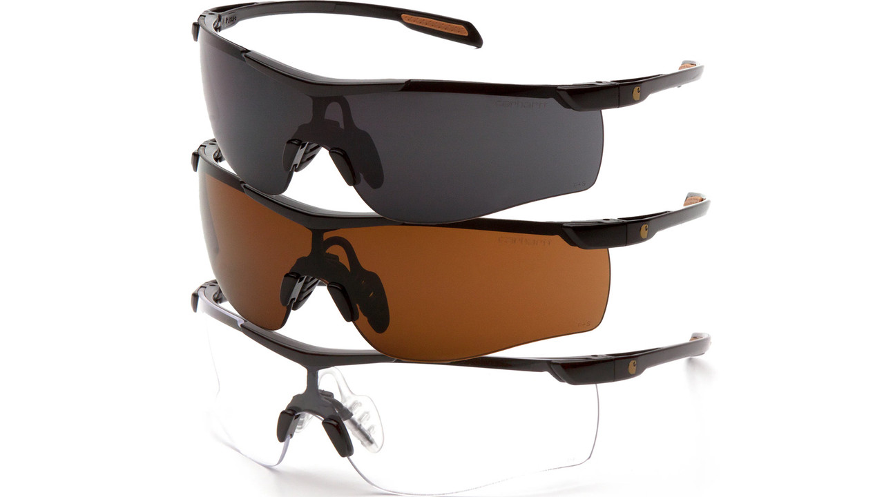Carhartt Cayce™ Half Frame Slim Temple Safety Glasses CHB9 - Dozen