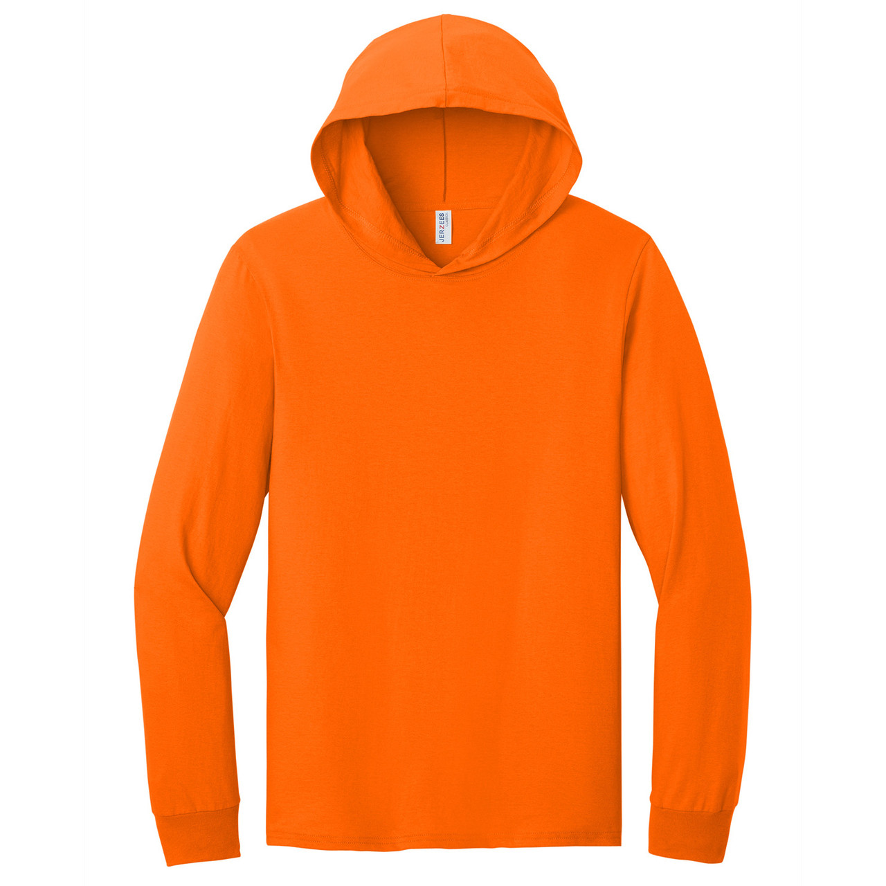 Jerzees Classics™ 363LH Unisex Cotton Hooded Long Sleeve T-Shirt