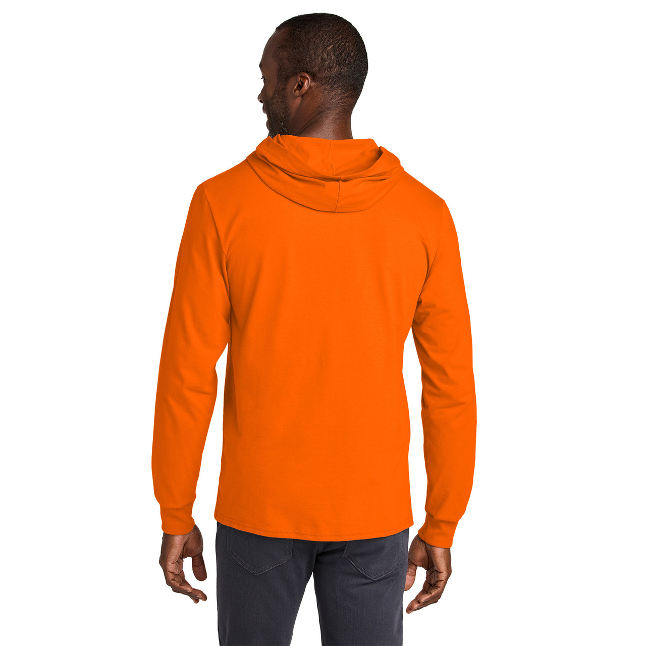Jerzees Classics™ 363LH Unisex Cotton Hooded Long Sleeve T-Shirt