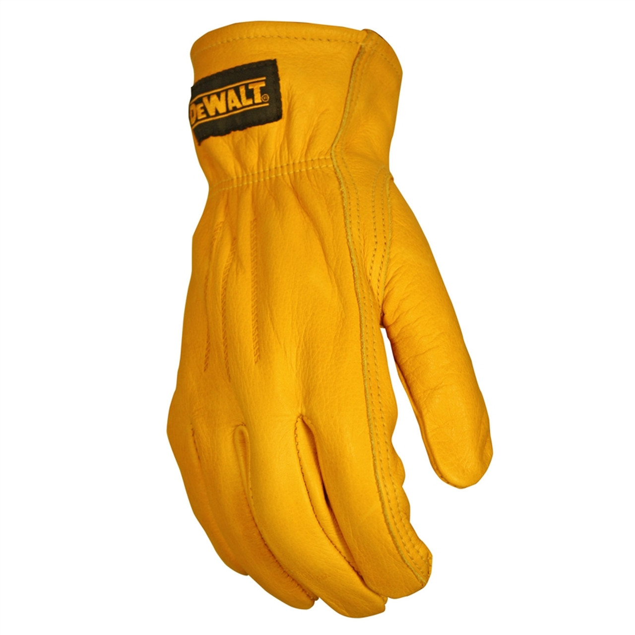 DeWALT Box of 12 Premium Leather Driver Work Gloves DPG32