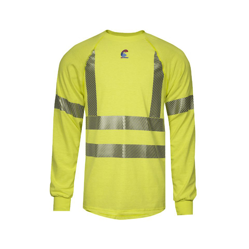 yellow long sleeve base layer