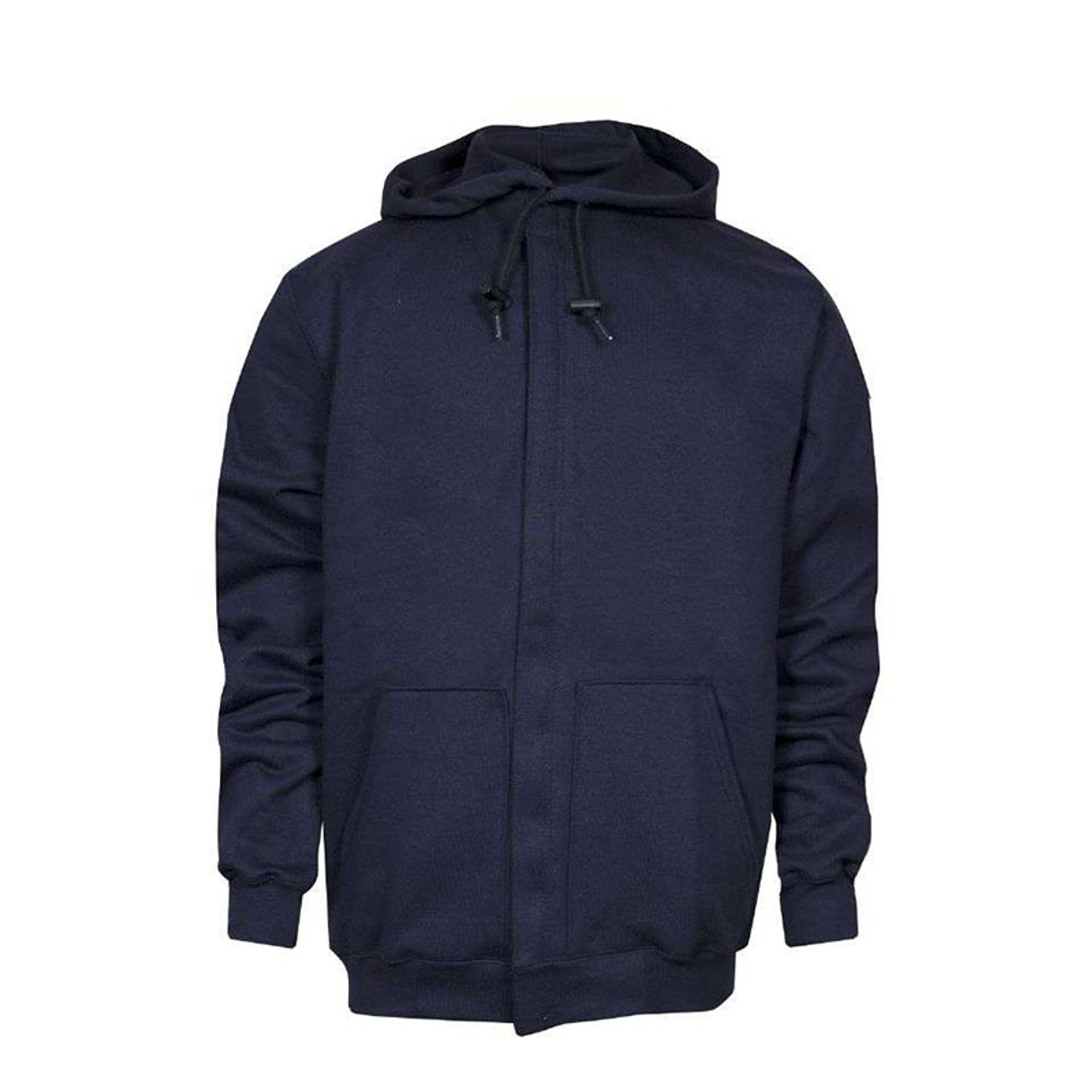 11 Oz Ultrasoft Cotton Zippered Fleece Hooded Sweatshirt