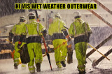 Hi Vis Rain Gear for Emergency Weather Events