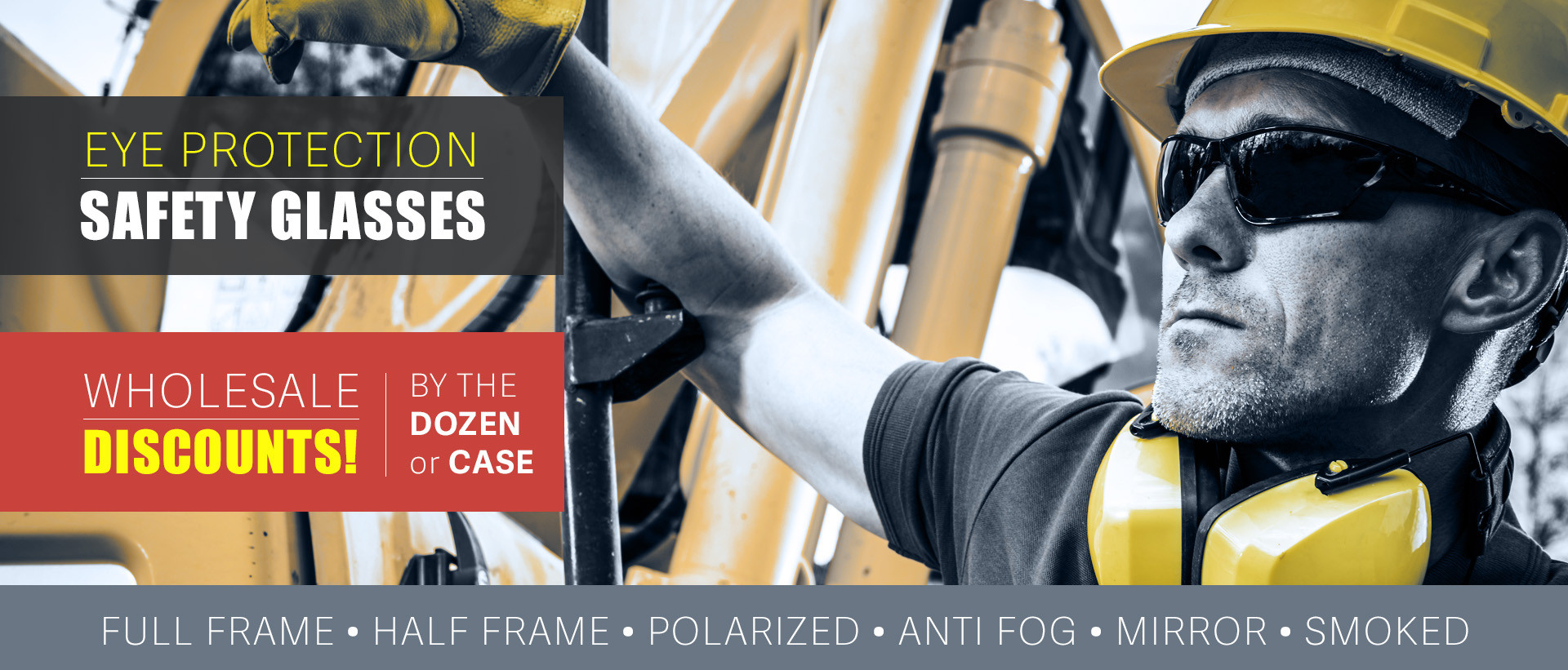 Safety Glasses Wholesale Discounts