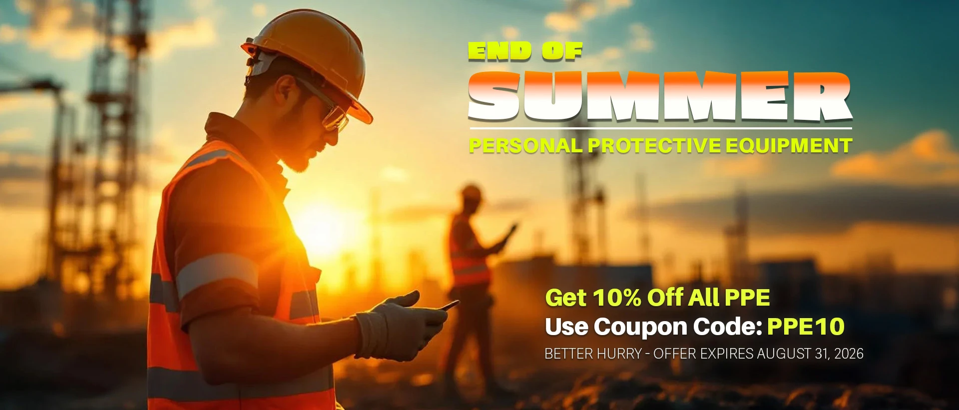 End of Summer PPE Sale