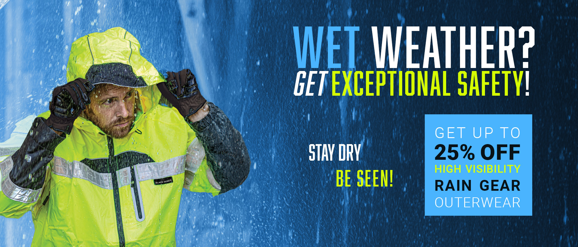 Reflective Wet Weather Gear