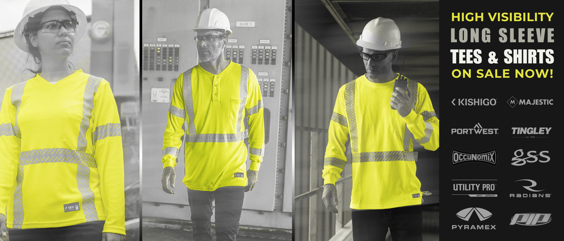 Long Sleeve Hi Vis T-Shirts Sale