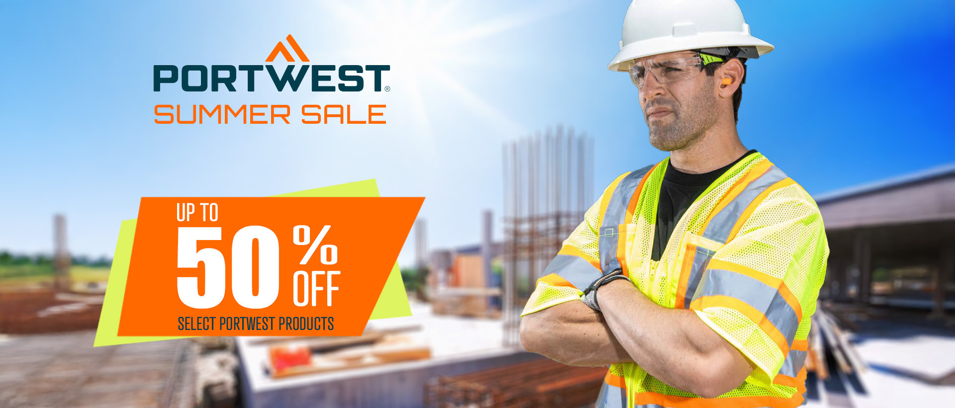 Portwest Summer Sale - up to 50% Off